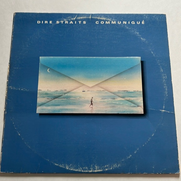 Dire straits - communique - vintage vinyl record - condition is G - Picture 1 of 6